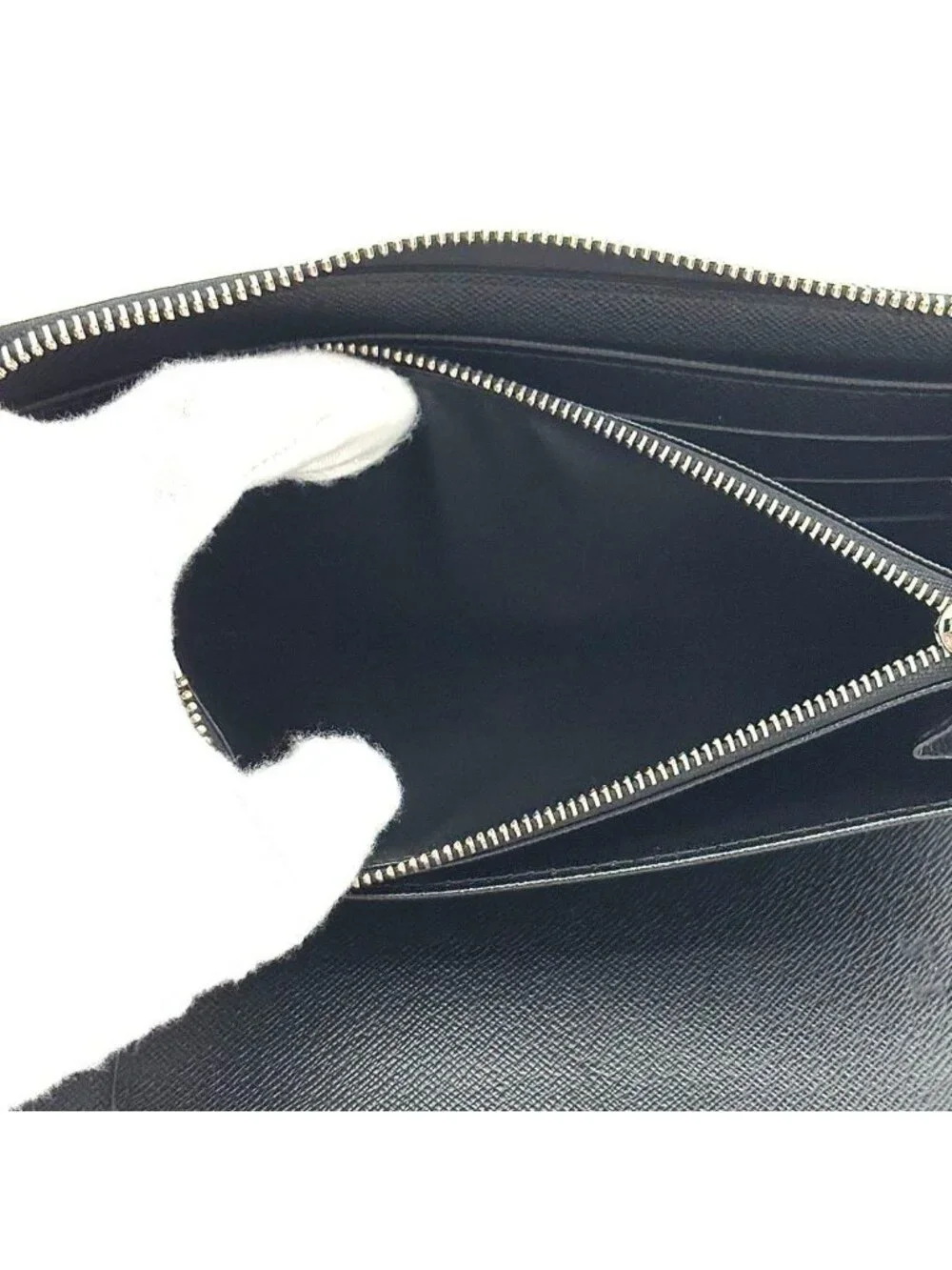 Louis Vuitton Wallet Damier Graphite Zippy Organizer Black